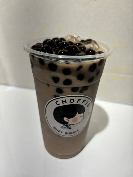 Jasmine Ovaltine BoBa milk tea 波霸茉莉阿华田